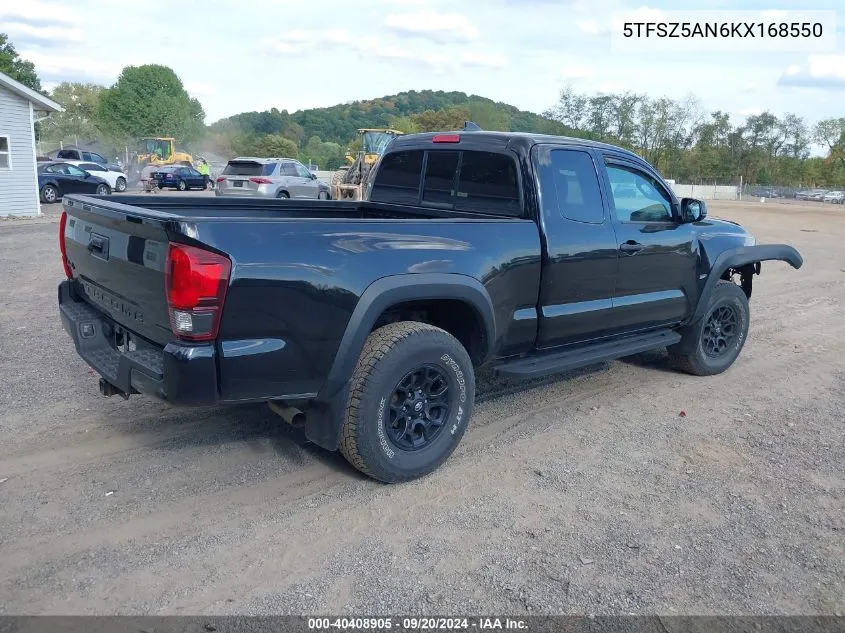 5TFSZ5AN6KX168550 2019 Toyota Tacoma Sr V6