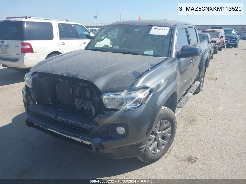 3TMAZ5CNXKM113520 2019 Toyota Tacoma Sr5 V6