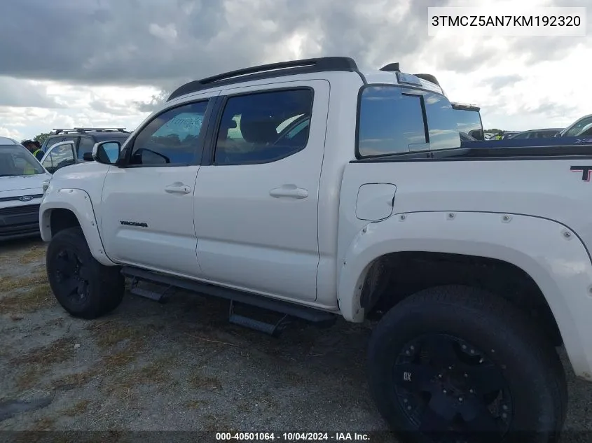 3TMCZ5AN7KM192320 2019 Toyota Tacoma Trd Sport