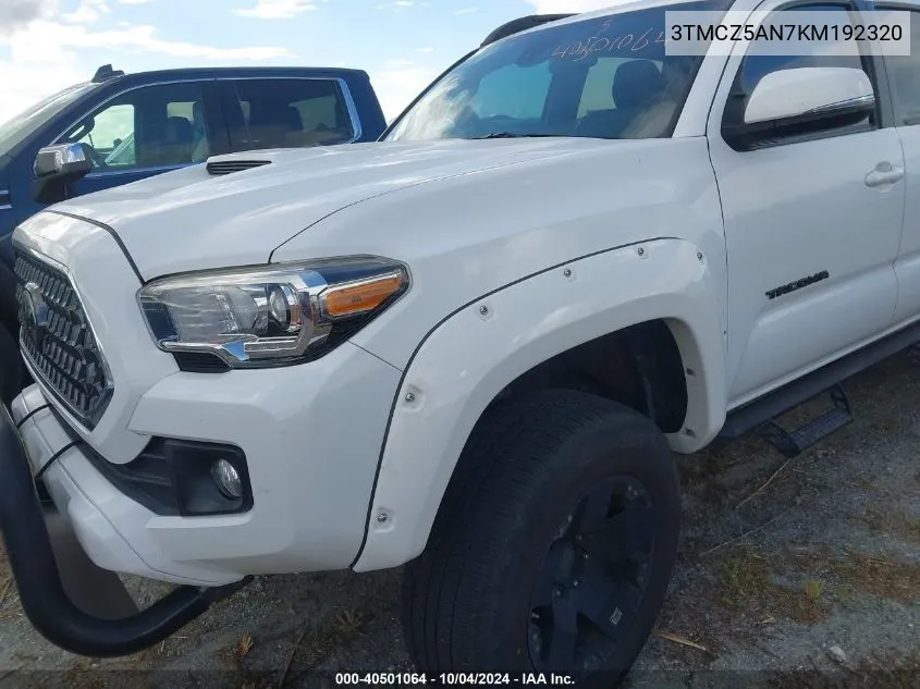 3TMCZ5AN7KM192320 2019 Toyota Tacoma Trd Sport