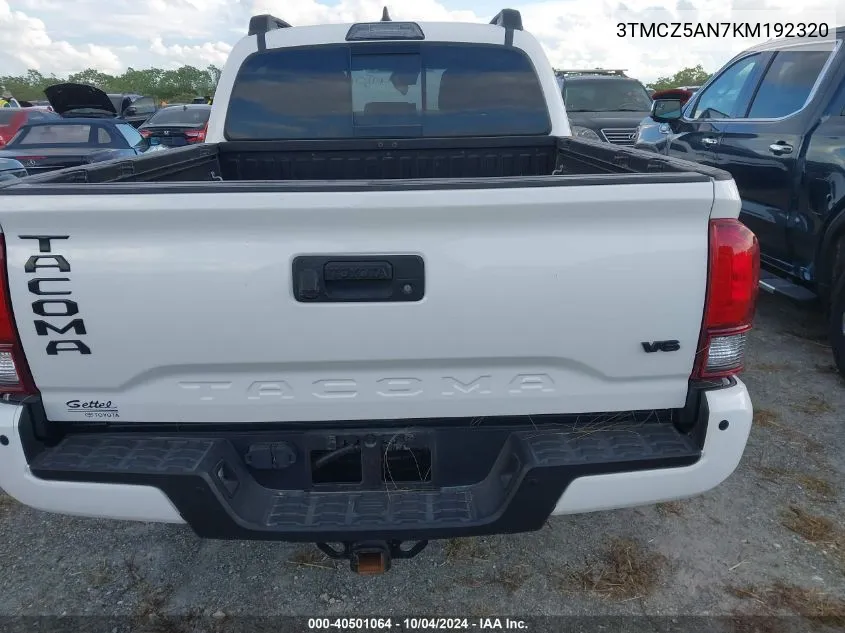 3TMCZ5AN7KM192320 2019 Toyota Tacoma Trd Sport