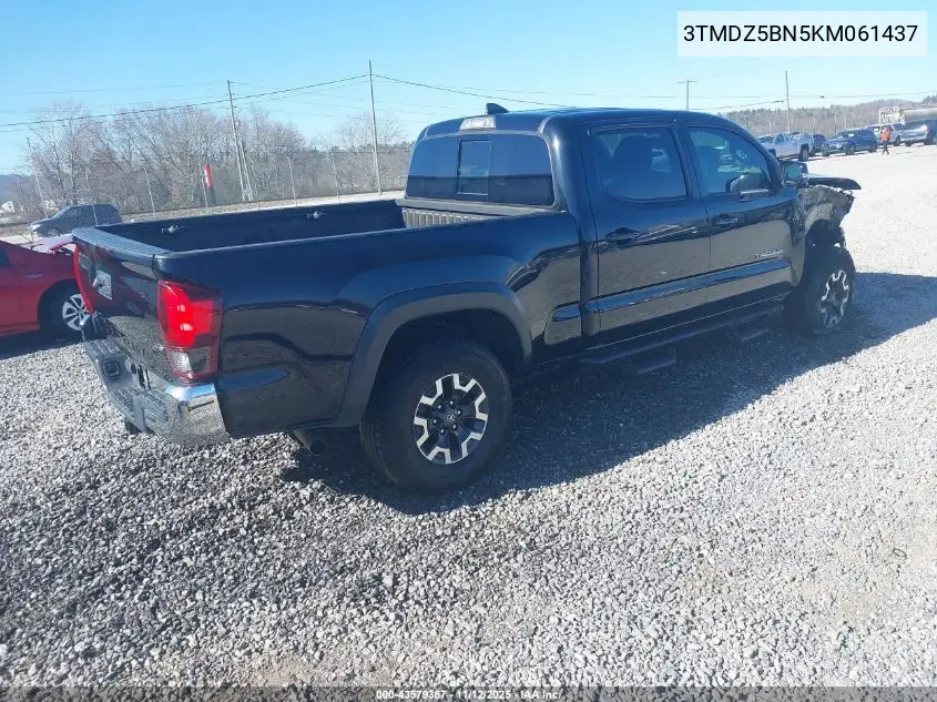 3TMDZ5BN5KM061437 2019 Toyota Tacoma Trd Off Road
