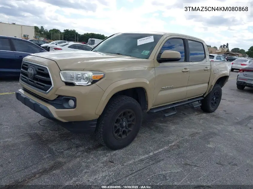 3TMAZ5CN4KM080868 2019 Toyota Tacoma Sr5 V6