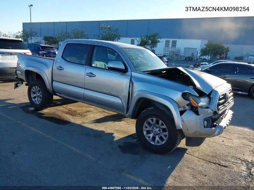 3TMAZ5CN4KM098254 2019 Toyota Tacoma Sr5 V6