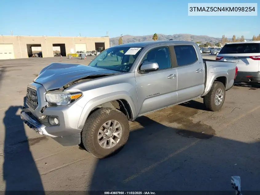 3TMAZ5CN4KM098254 2019 Toyota Tacoma Sr5 V6
