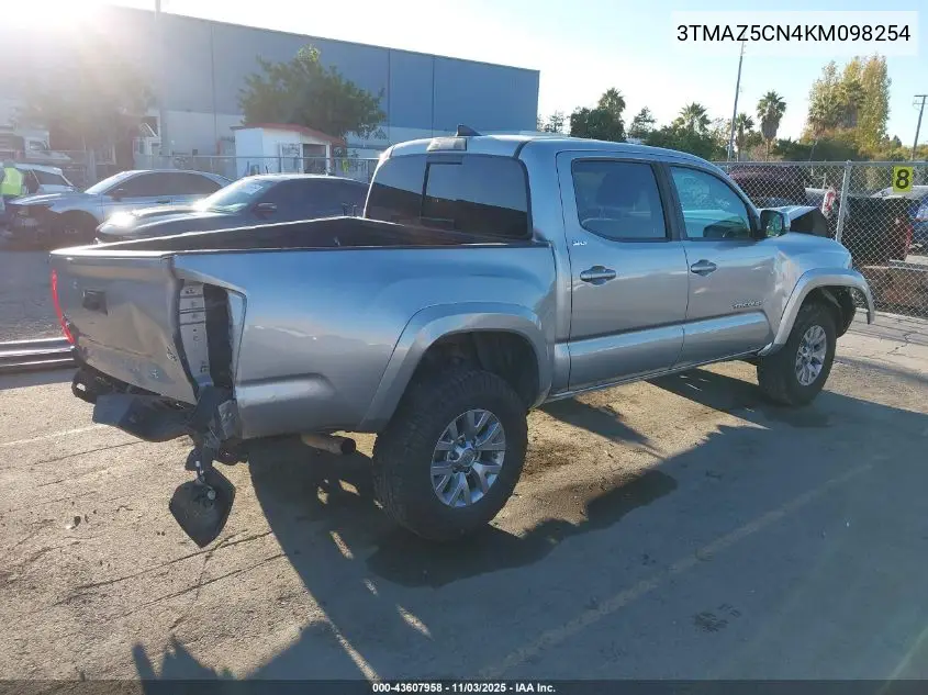 3TMAZ5CN4KM098254 2019 Toyota Tacoma Sr5 V6