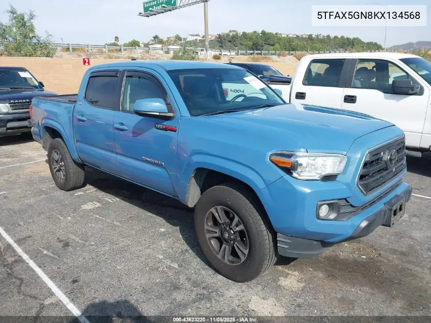 5TFAX5GN8KX134568 2019 Toyota Tacoma Sr5