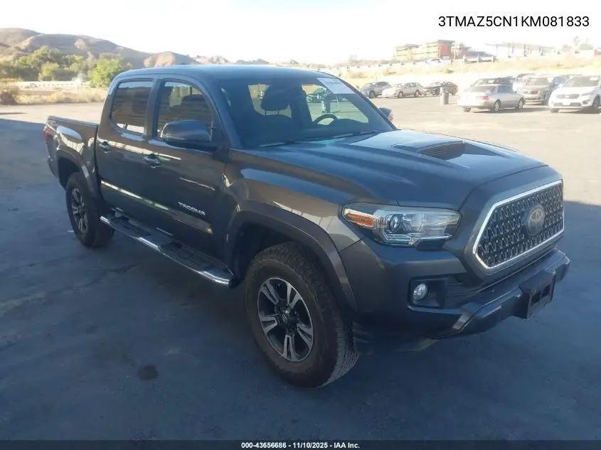3TMAZ5CN1KM081833 2019 Toyota Tacoma Trd Sport