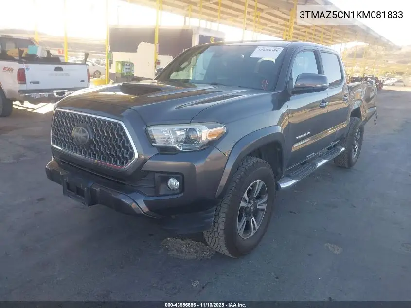 3TMAZ5CN1KM081833 2019 Toyota Tacoma Trd Sport