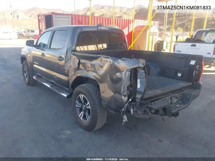 3TMAZ5CN1KM081833 2019 Toyota Tacoma Trd Sport
