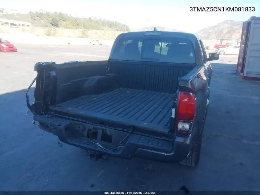 3TMAZ5CN1KM081833 2019 Toyota Tacoma Trd Sport