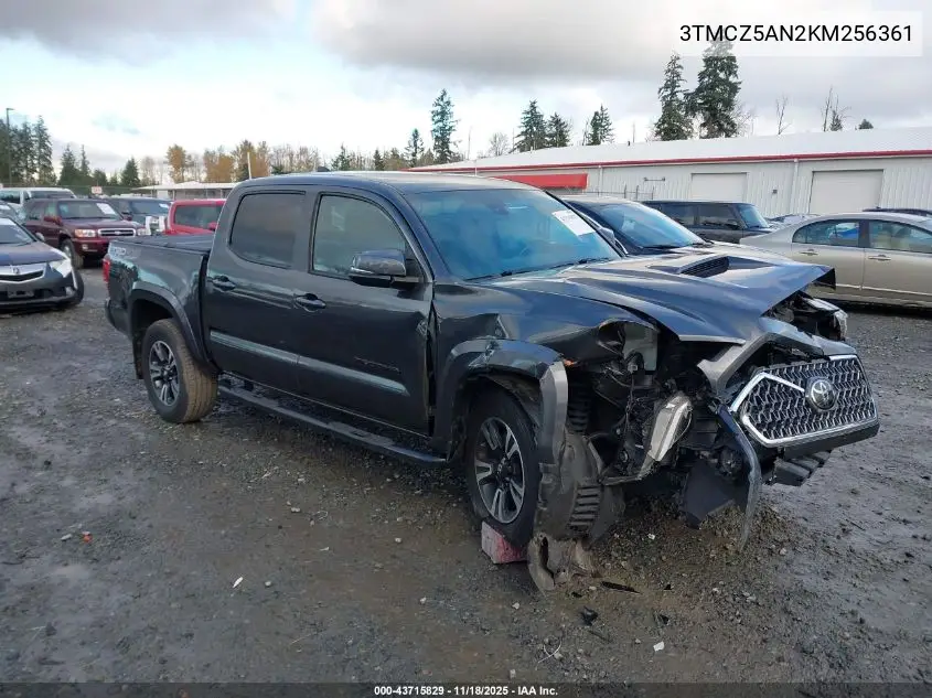 3TMCZ5AN2KM256361 2019 Toyota Tacoma Trd Sport