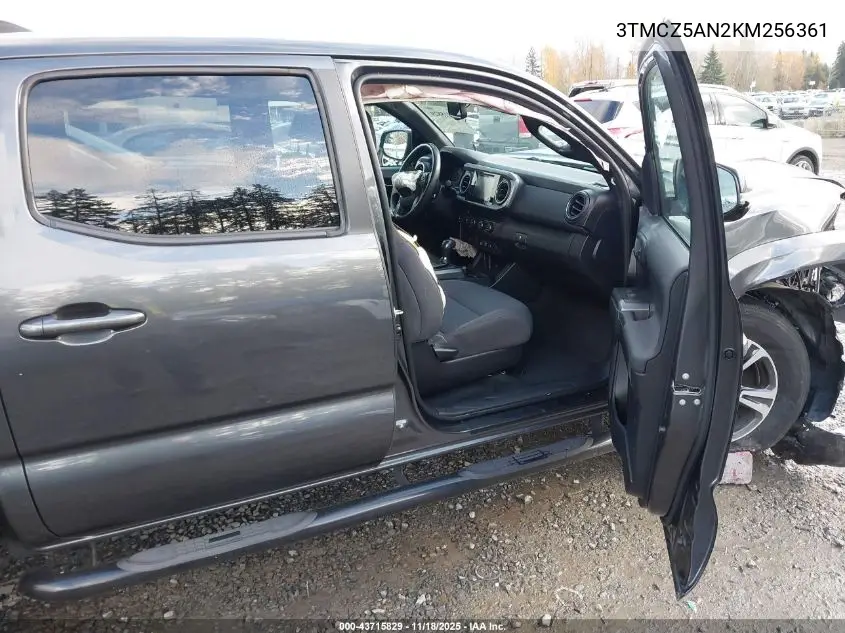 3TMCZ5AN2KM256361 2019 Toyota Tacoma Trd Sport