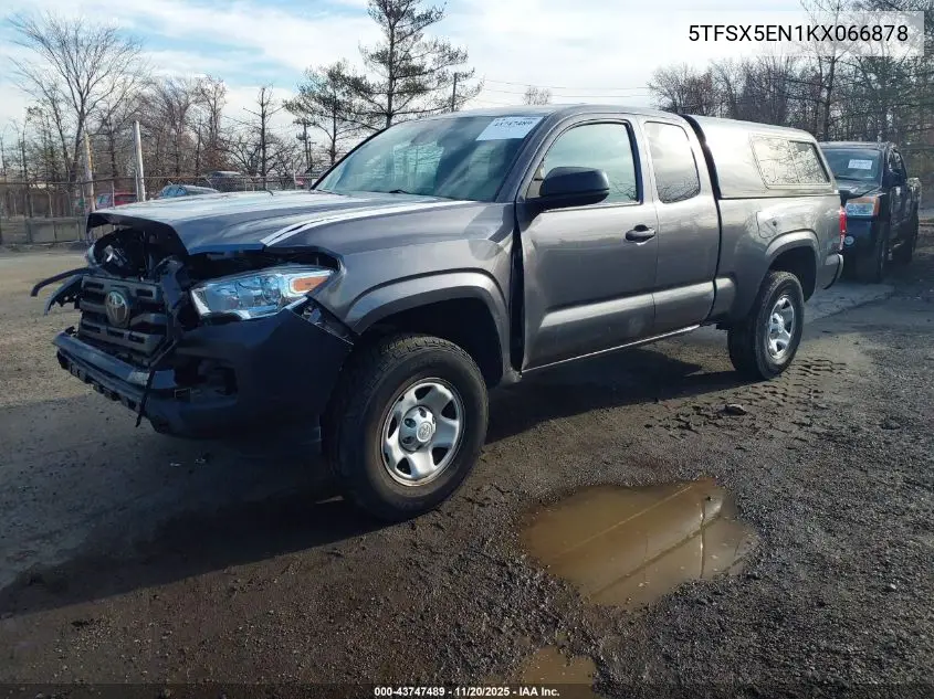 5TFSX5EN1KX066878 2019 Toyota Tacoma Sr
