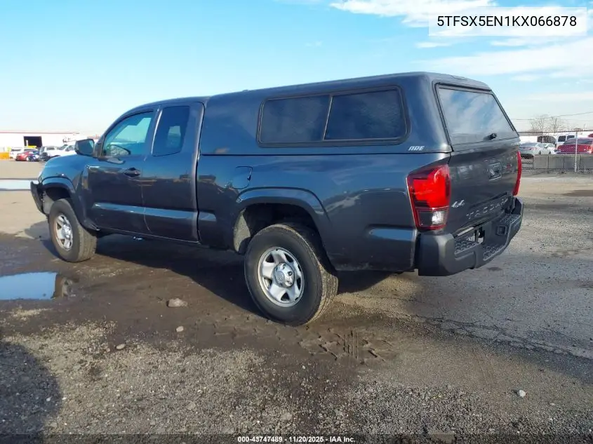 5TFSX5EN1KX066878 2019 Toyota Tacoma Sr
