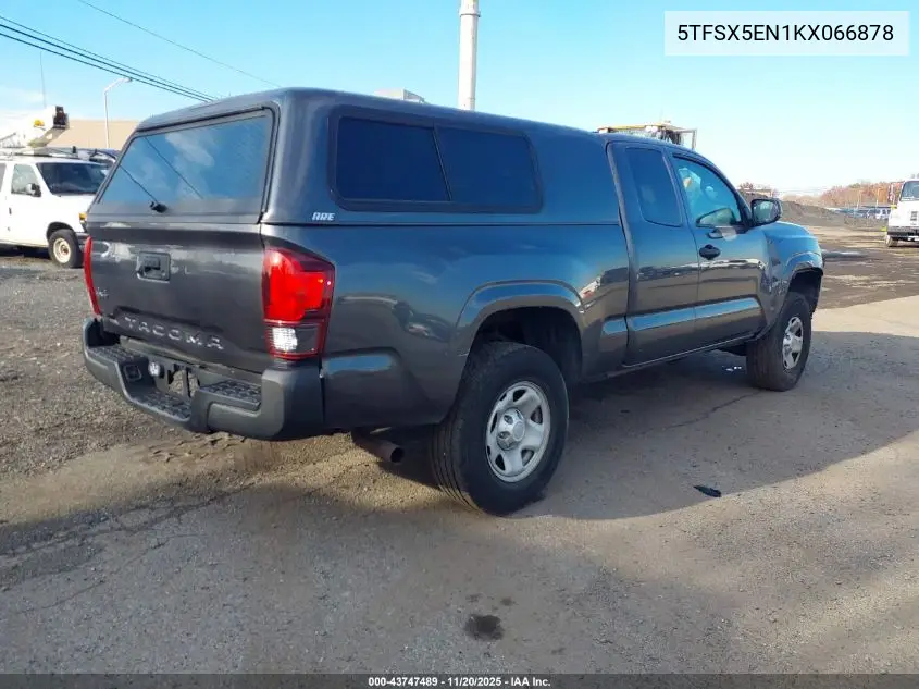 5TFSX5EN1KX066878 2019 Toyota Tacoma Sr