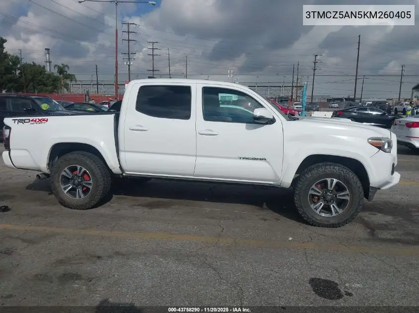 3TMCZ5AN5KM260405 2019 Toyota Tacoma Trd Sport