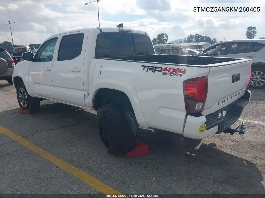 3TMCZ5AN5KM260405 2019 Toyota Tacoma Trd Sport