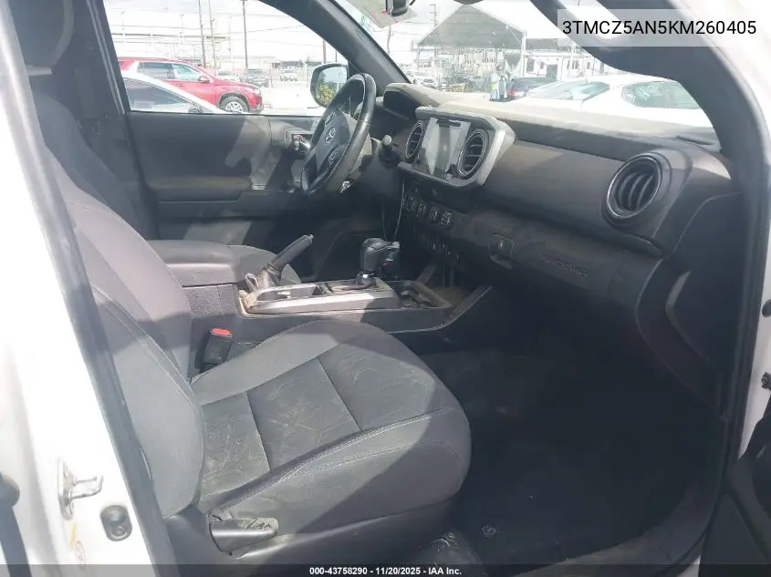 3TMCZ5AN5KM260405 2019 Toyota Tacoma Trd Sport