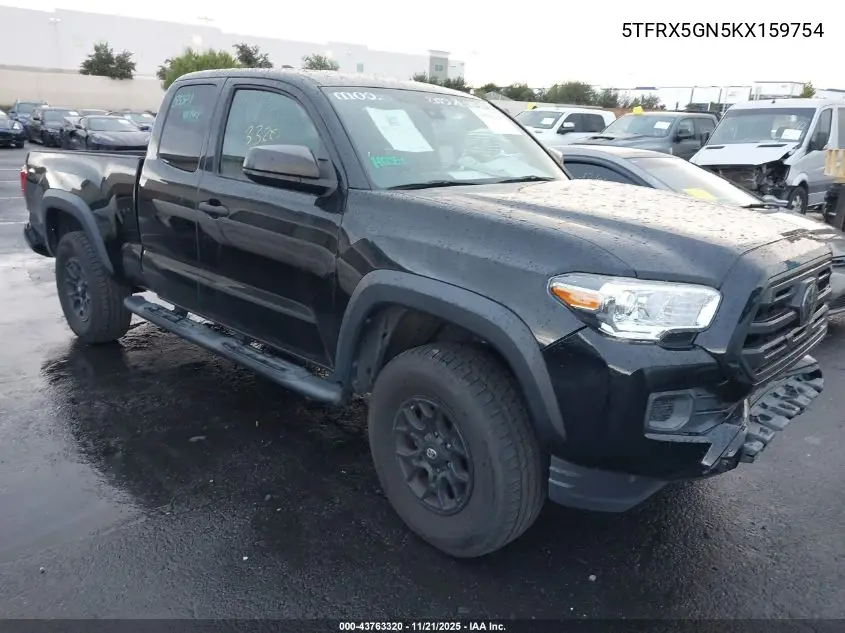 5TFRX5GN5KX159754 2019 Toyota Tacoma Sr