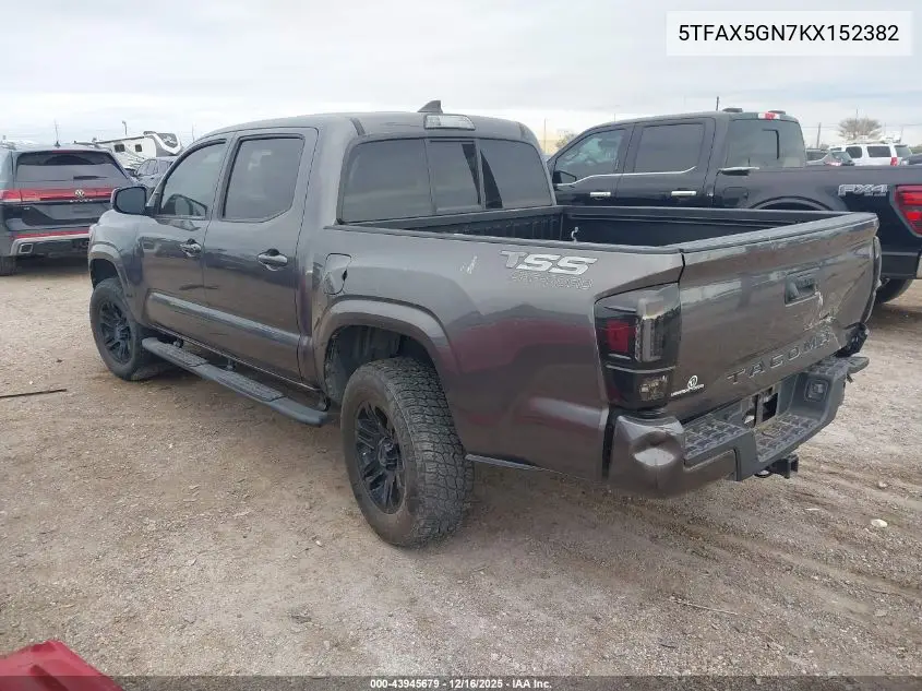 5TFAX5GN7KX152382 2019 Toyota Tacoma Sr