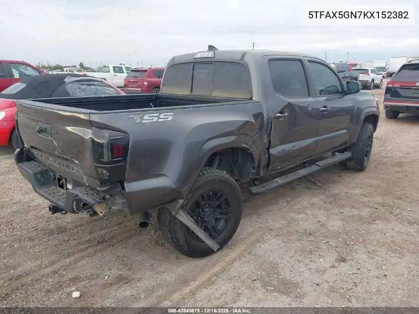 5TFAX5GN7KX152382 2019 Toyota Tacoma Sr