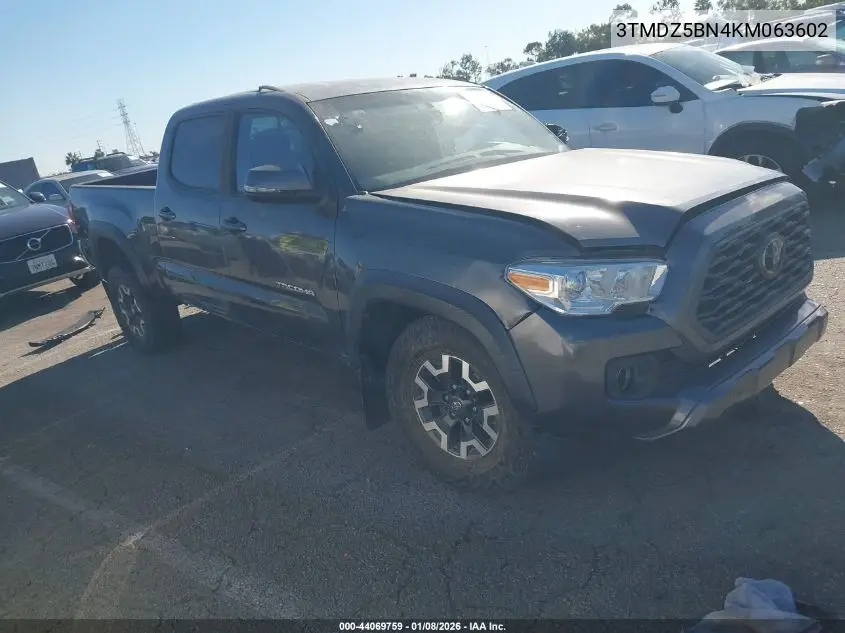 3TMDZ5BN4KM063602 2019 Toyota Tacoma Trd Off Road