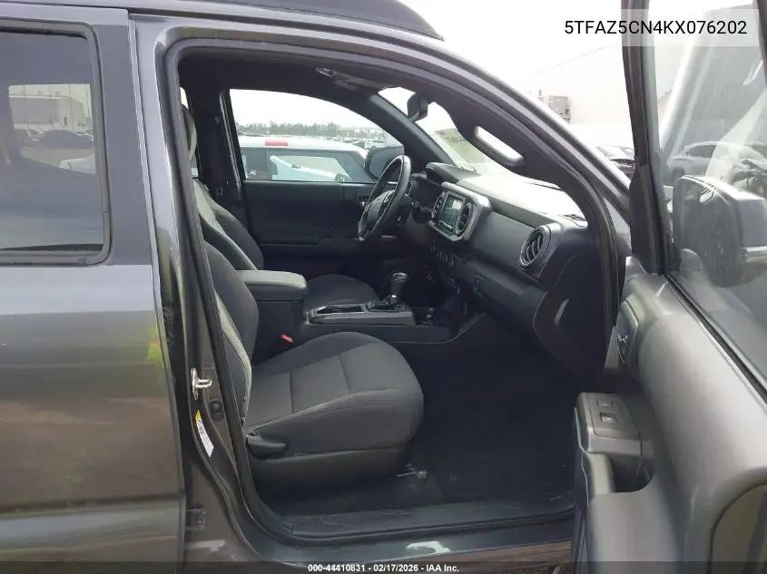 5TFAZ5CN4KX076202 2019 Toyota Tacoma Trd Off Road