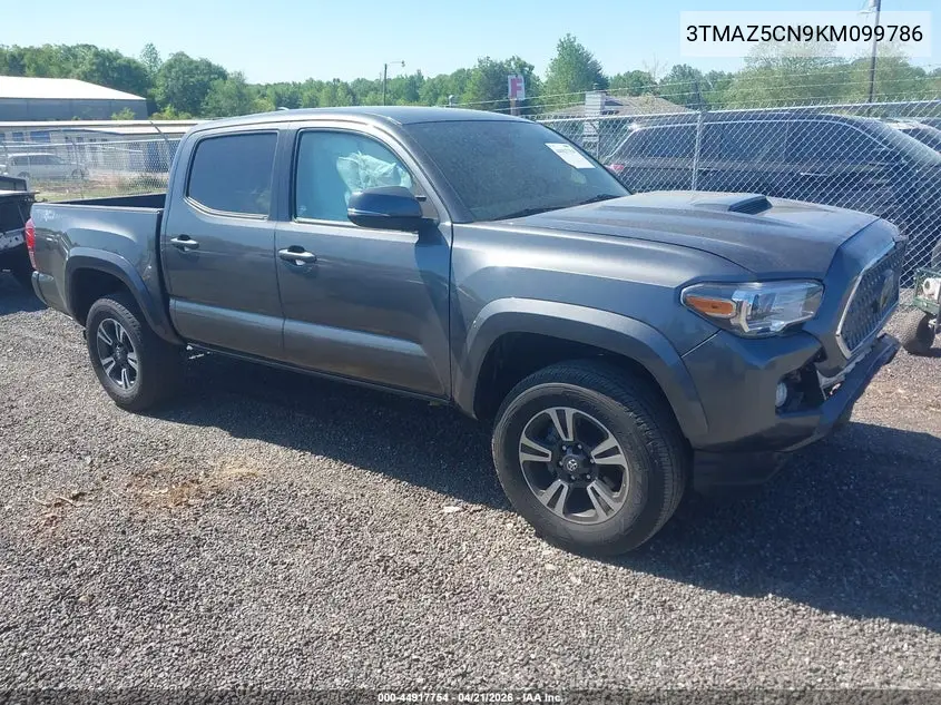 3TMAZ5CN9KM099786 2019 Toyota Tacoma Trd Sport
