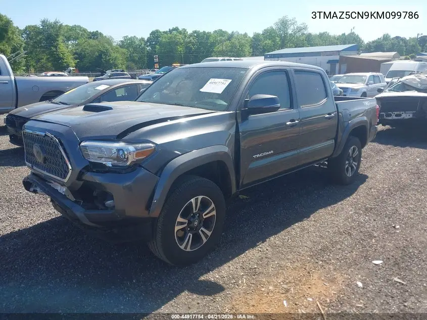 3TMAZ5CN9KM099786 2019 Toyota Tacoma Trd Sport