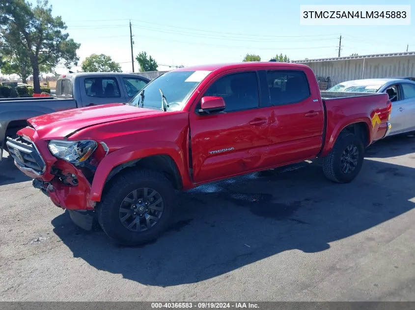 3TMCZ5AN4LM345883 2020 Toyota Tacoma Sr5 V6