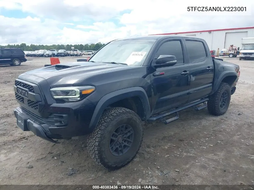 5TFCZ5AN0LX223001 2020 Toyota Tacoma Trd Pro