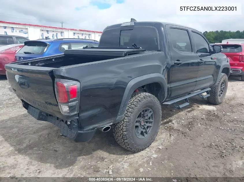 5TFCZ5AN0LX223001 2020 Toyota Tacoma Trd Pro