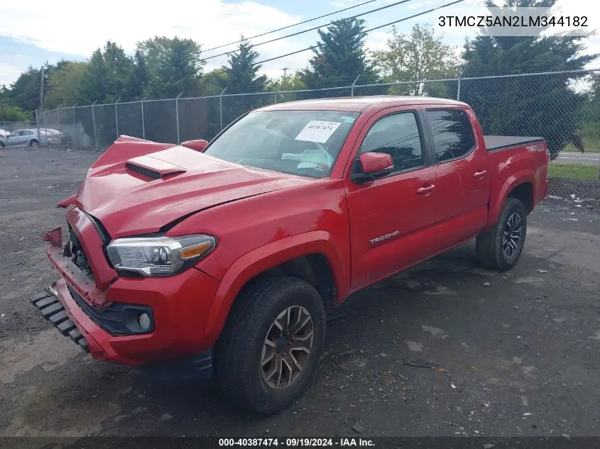 3TMCZ5AN2LM344182 2020 Toyota Tacoma Trd Sport