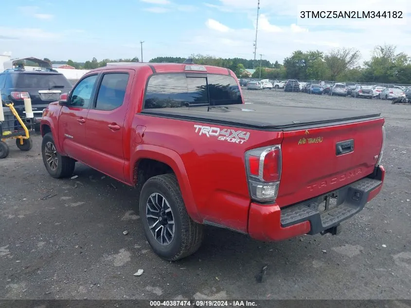 3TMCZ5AN2LM344182 2020 Toyota Tacoma Trd Sport