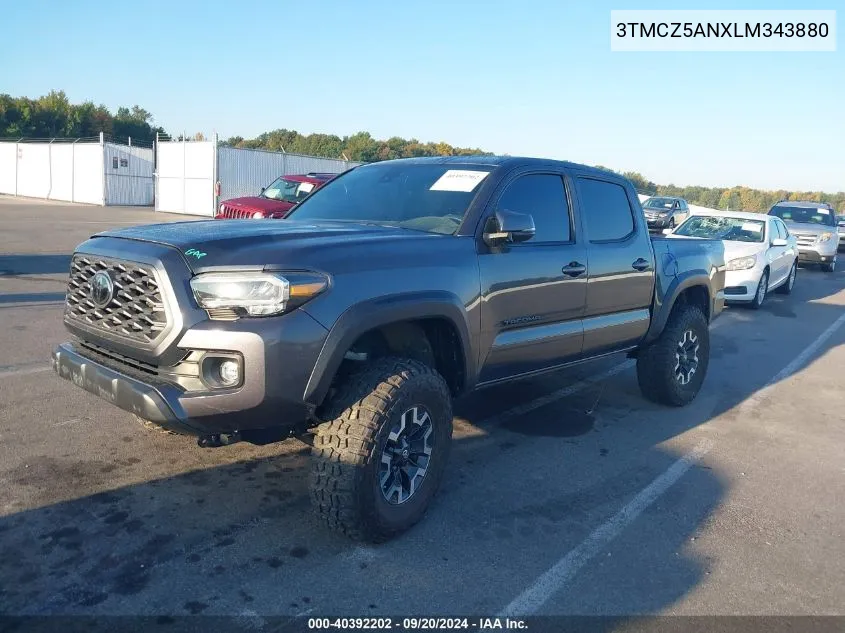 3TMCZ5ANXLM343880 2020 Toyota Tacoma Trd Off-Road