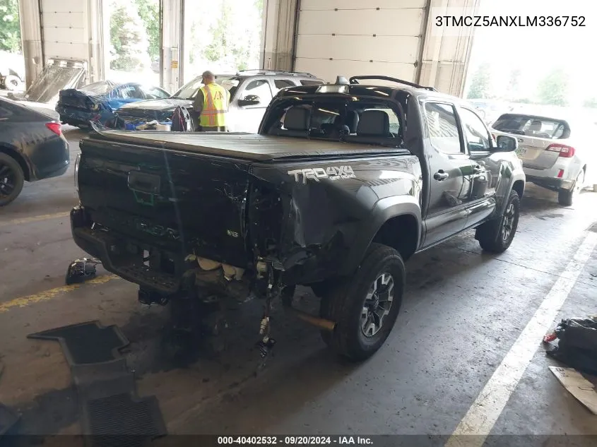 3TMCZ5ANXLM336752 2020 Toyota Tacoma Trd Off-Road