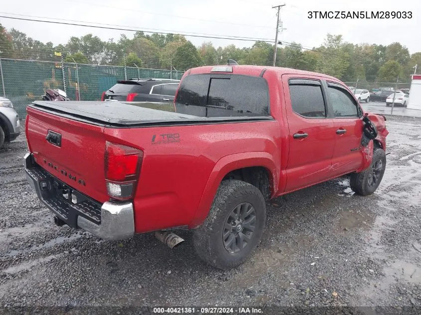 3TMCZ5AN5LM289033 2020 Toyota Tacoma Sr5 V6