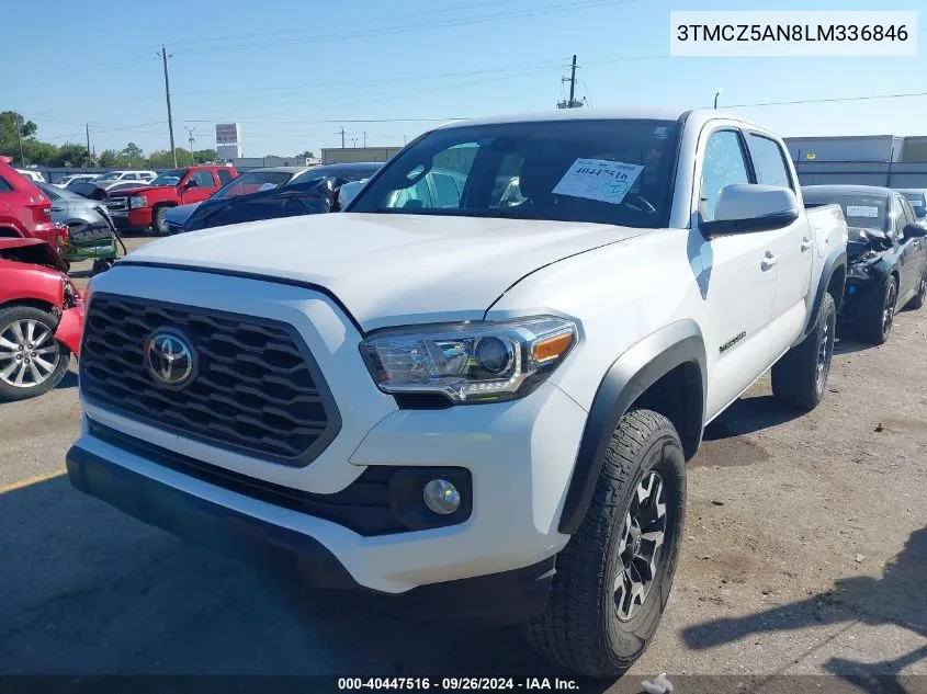 3TMCZ5AN8LM336846 2020 Toyota Tacoma Double Cab/Sr/Sr5/Trd Spo