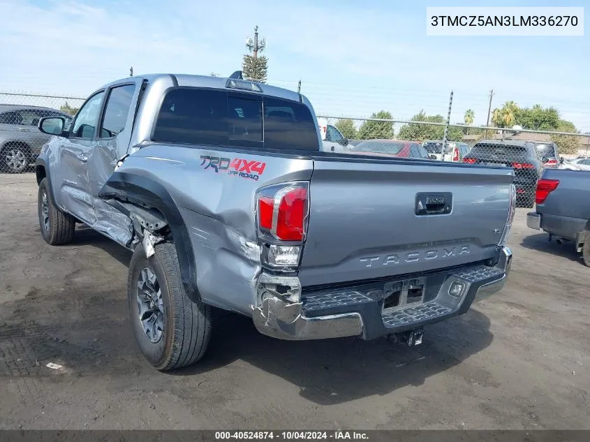 3TMCZ5AN3LM336270 2020 Toyota Tacoma Trd Off-Road