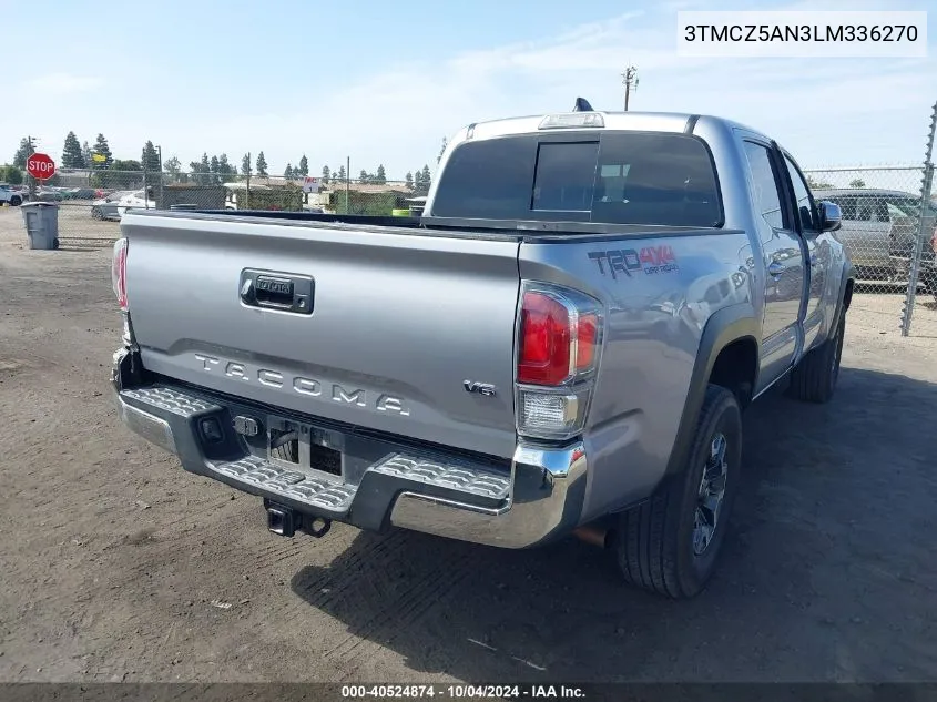 3TMCZ5AN3LM336270 2020 Toyota Tacoma Trd Off-Road