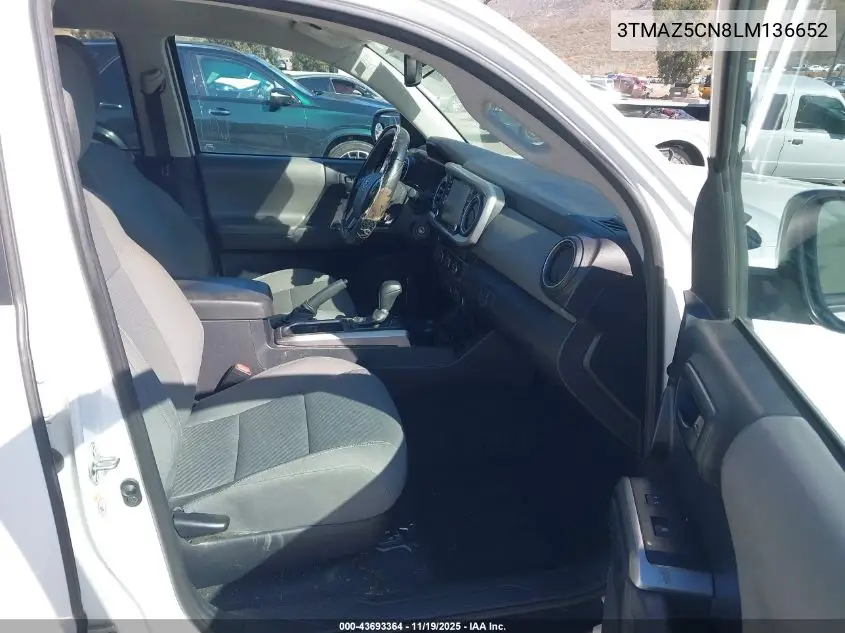 3TMAZ5CN8LM136652 2020 Toyota Tacoma Sr5 V6