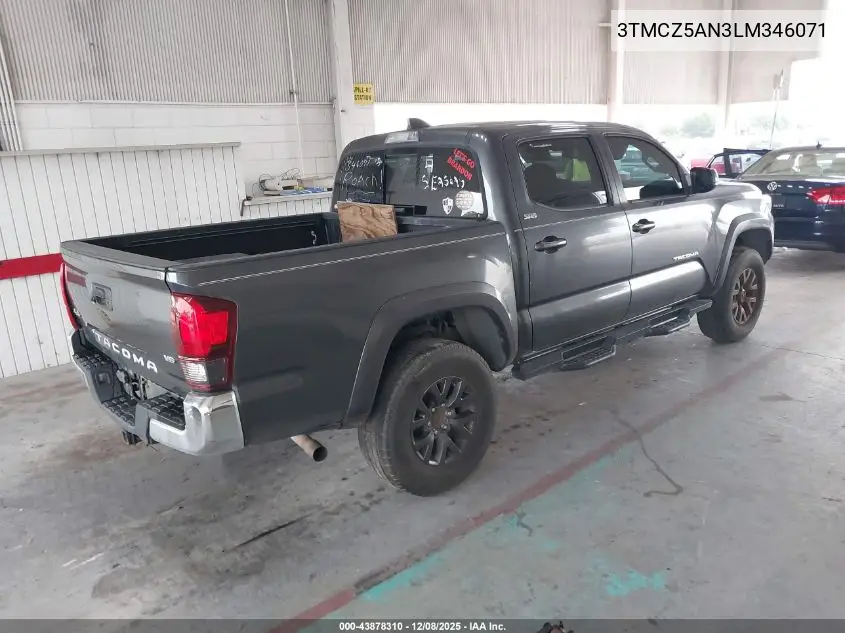 3TMCZ5AN3LM346071 2020 Toyota Tacoma Sr5 V6