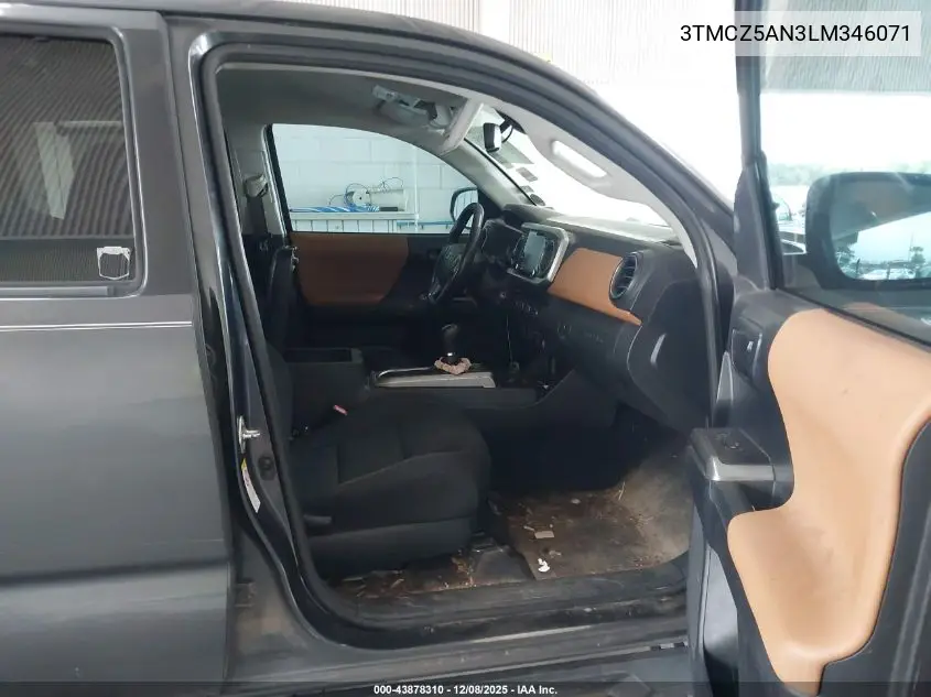 3TMCZ5AN3LM346071 2020 Toyota Tacoma Sr5 V6