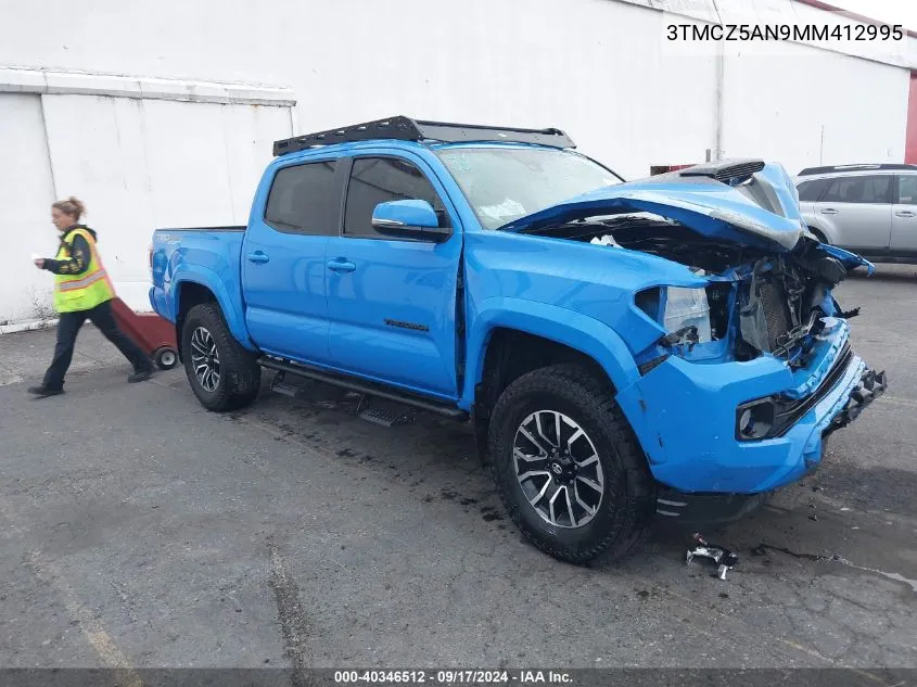 3TMCZ5AN9MM412995 2021 Toyota Tacoma Trd Sport