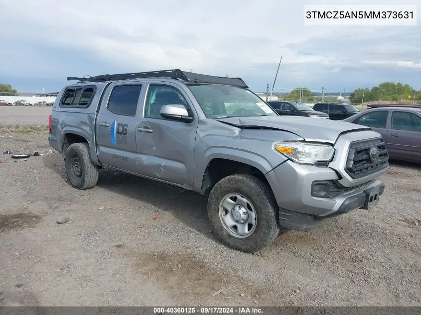 3TMCZ5AN5MM373631 2021 Toyota Tacoma Sr V6