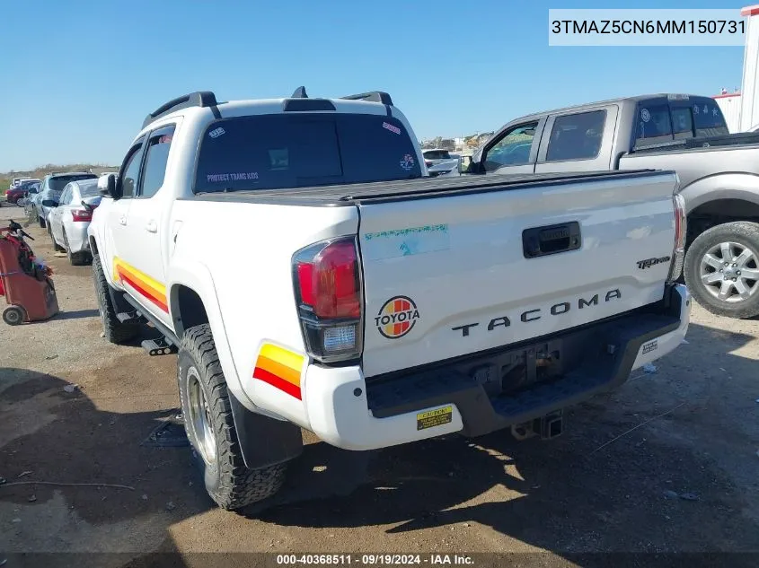 3TMAZ5CN6MM150731 2021 Toyota Tacoma Trd Sport