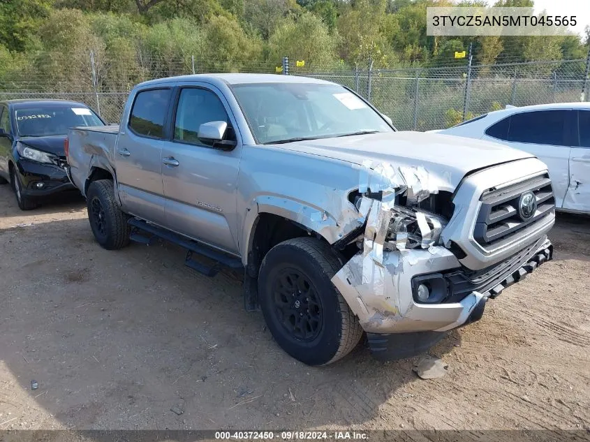 3TYCZ5AN5MT045565 2021 Toyota Tacoma Sr5 V6