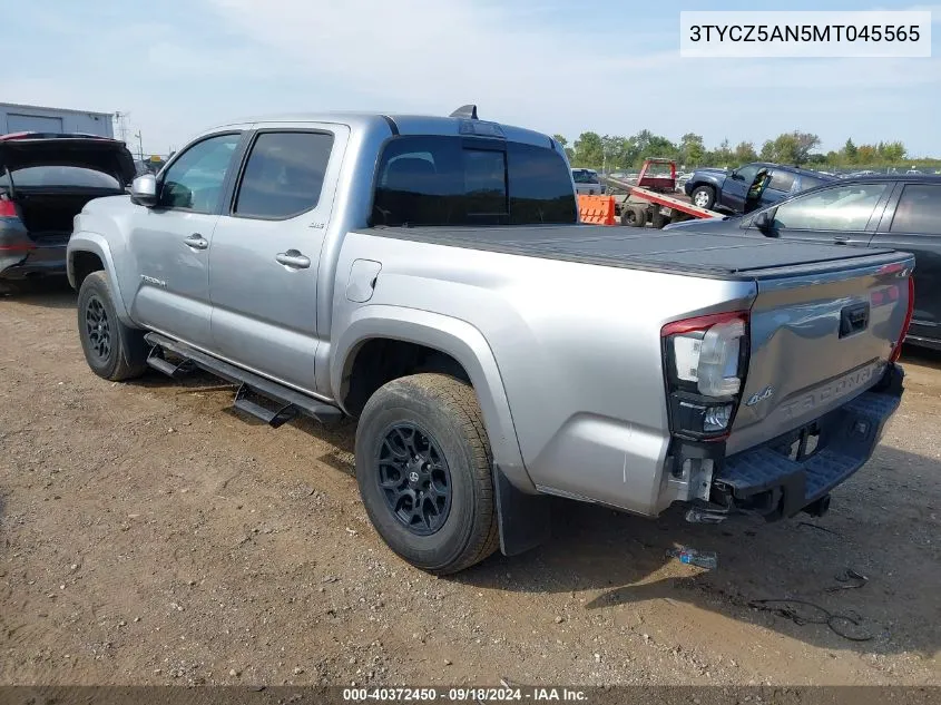 3TYCZ5AN5MT045565 2021 Toyota Tacoma Sr5 V6