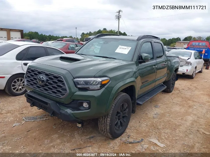 3TMDZ5BN8MM111721 2021 Toyota Tacoma Trd Sport